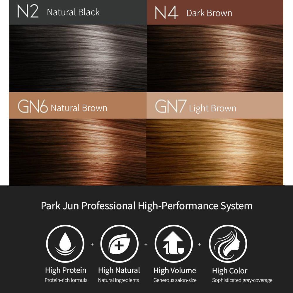 Premium Salon Gray Coverage Hair Color – 300ml Large Size Light Brown