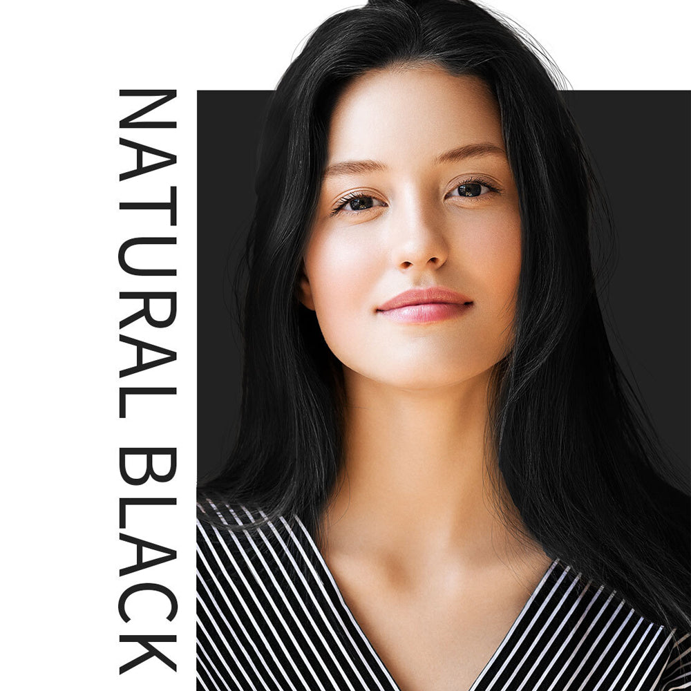 Premium Salon Gray Coverage Hair Color – 300ml Large Size Natural Black