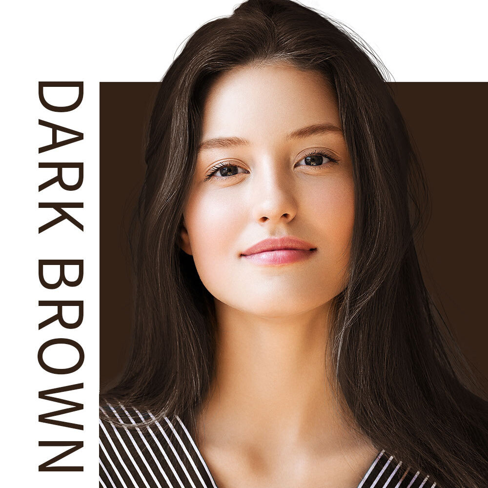 Premium Salon Gray Coverage Hair Color – 300ml Large Size Dark Brown