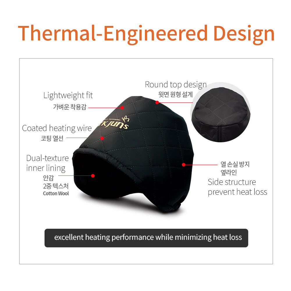 Salon Clinic USB Heating Cap PJP-7000 Professional Heat Therapy for Deep Hair Care