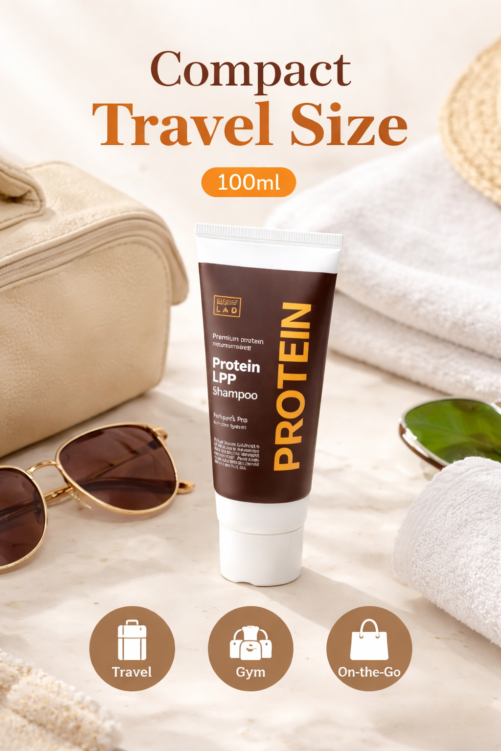 Parkjun Beautylab LPP Protein Shampoo 100ml travel size